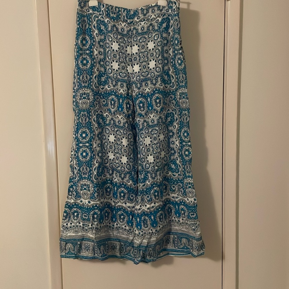 Anthropologie palazzo crop